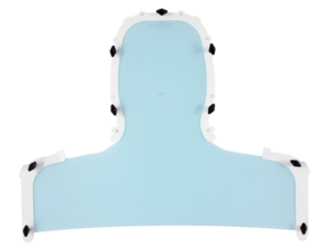 MacroCast S-Type mask, standard perforation, head, neck & shoulders