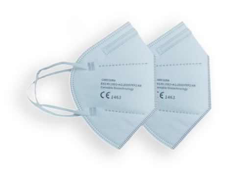 FFP2 Atemschutzmaske mit Ohrschlaufen