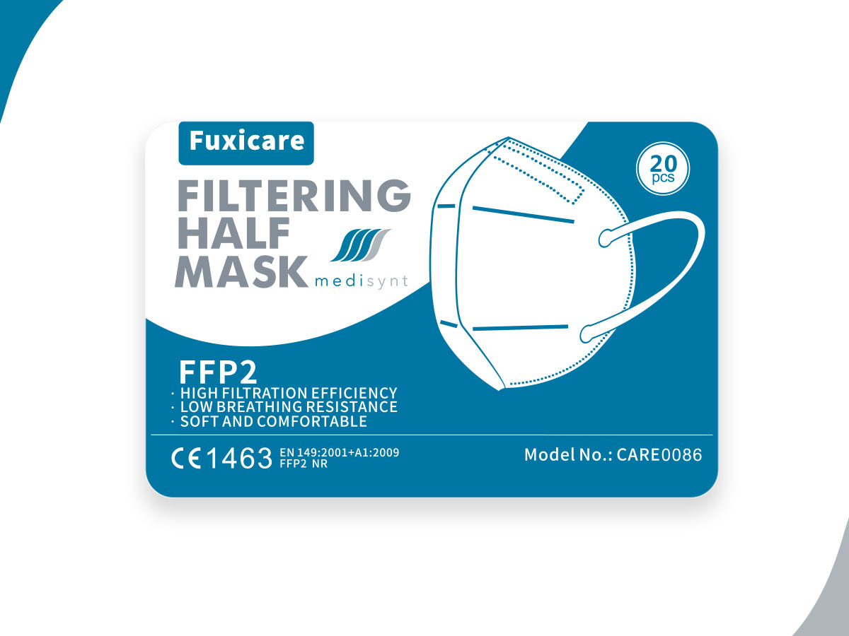 FFP2 Atemschutzmaske mit Ohrschlaufen