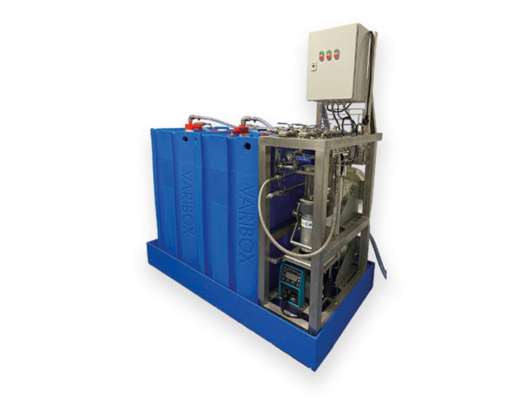 Centralised buffer tank for filtered water