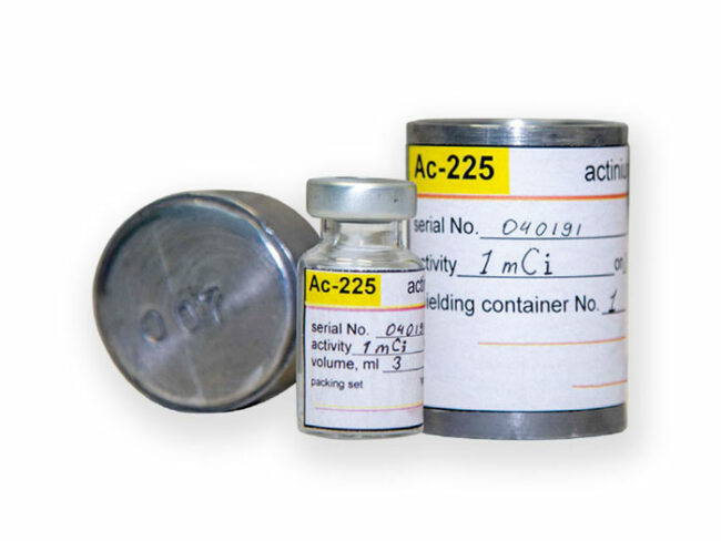 Ac-225 Chloride (NCA) zielgerichtete Alpha-Therapien und Radionuklid-Therapie